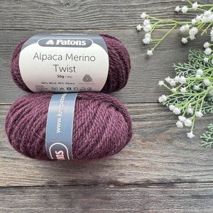 Пряжа Шерсть 60%, альпака 40%, 50 гр/90 м Patons