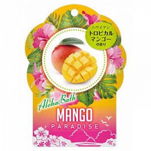 KOKUBO Соль для принятия ванны "Novopin Aloha" с ароматом манго 1 пакет 40г