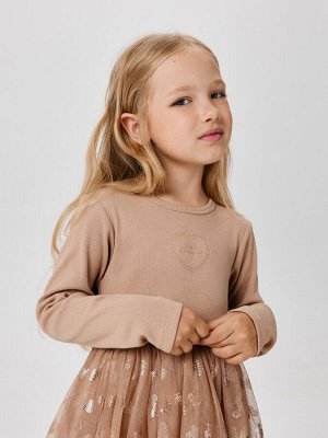 Платье детское для девочек Harmony коричневый