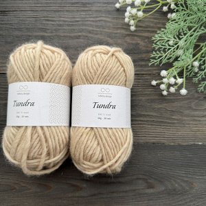 Пряжа Шерсть 100%, 50 гр/50 м Tundra Infinity Desing