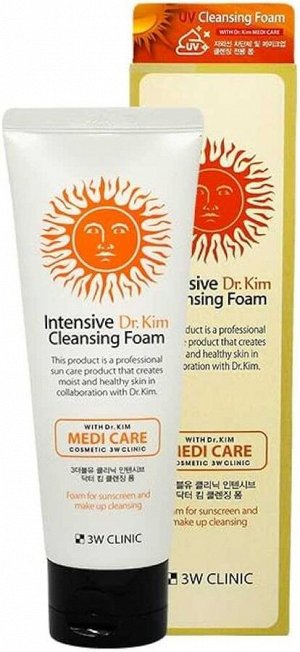 3W Пенка очищающая Intensive Dr. Kim Cleansing Foam, 120мл.