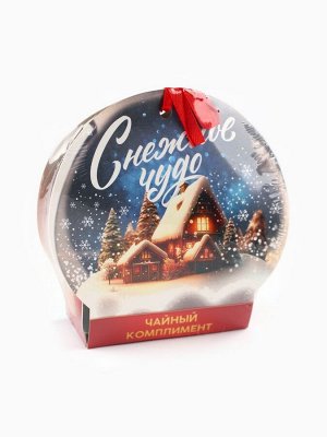 Чай подарочный «Снежное чудо», ассорти, 12.6 г (7 пакетиков x 2 г).