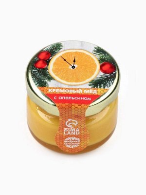 Крем-мёд «Новогодние часики», вкус: апельсин, 30 г