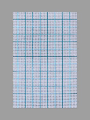 Канва для вышивания, в клетку, №11, 30x20 см, белая