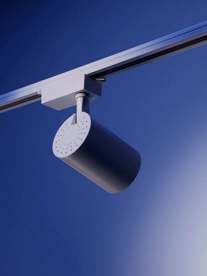 Трековый светильник Luazon Lighting TSL-016, 30 Вт, 2400 Лм, 2700-6500К, управление с пульта, белый, 3 режима свечения