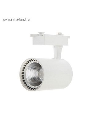 Трековый светильник Luazon Lighting TSL-016, 30 Вт, 2400 Лм, 2700-6500К, управление с пульта, белый, 3 режима свечения