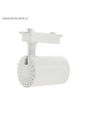 Трековый светильник Luazon Lighting TSL-016, 30 Вт, 2400 Лм, 2700-6500К, управление с пульта, белый, 3 режима свечения