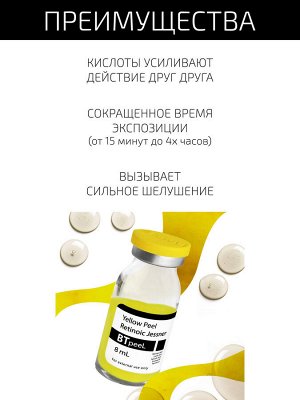 BTpeeL Желтый ретиноевый пилинг джесснера, 8 мл