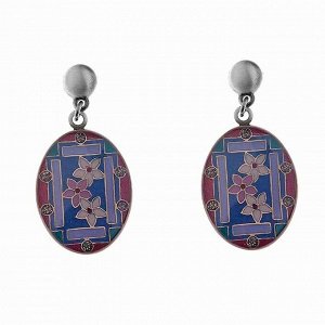 Серьги Незабудки Clara Bijoux