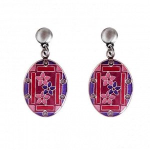 Серьги Незабудки Clara Bijoux