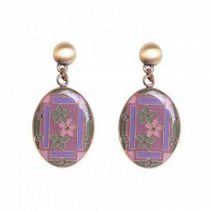 Серьги Незабудки Clara Bijoux