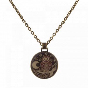 Колье Сова Clara Bijoux