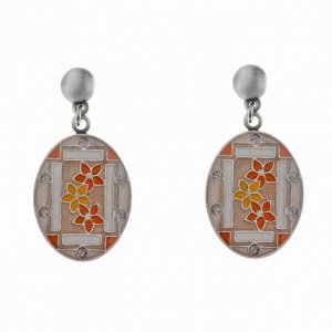 Серьги Незабудки Clara Bijoux