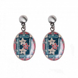 Серьги Незабудки Clara Bijoux