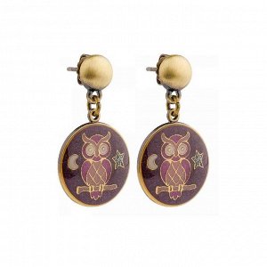 Серьги Совы Clara Bijoux