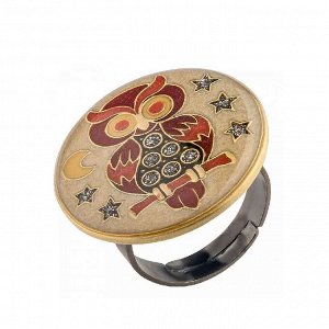 Кольцо Сова Clara Bijoux
