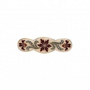Заколка для волос Красные Астры Clara Bijoux