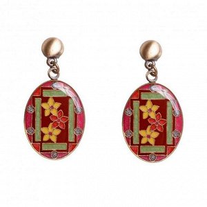 Серьги Незабудки Clara Bijoux