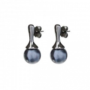 Серьги Graphite Pearl Possebon