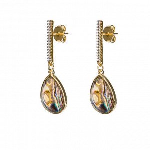 Серьги Abalone Possebon