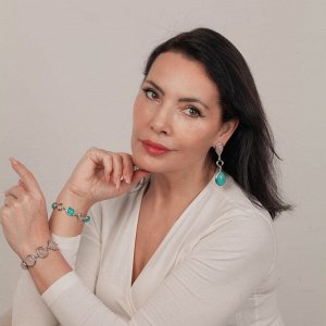 Серьги Q. Rose, Azul Possebon