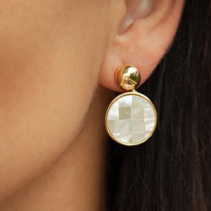 Серьги Mother Pearl Mosaic Possebon