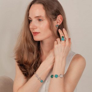 Браслет Azul, Q. Rose, Q.Verde Possebon