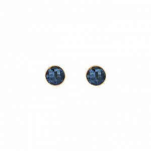 Пусеты  pearl sodalite Possebon