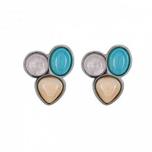 Серьги Azul, Q.Roze, Bege Possebon