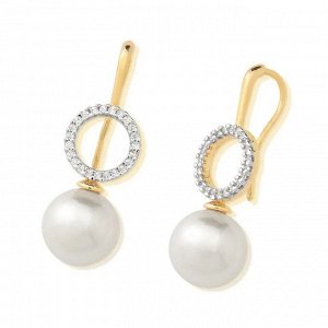 Серьги White Pearl Possebon