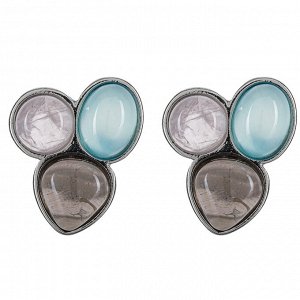 Серьги Azul, Q.Roze, Obs Fume Possebon