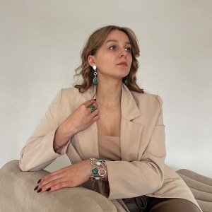 Браслет Madre, Q.Verde Possebon