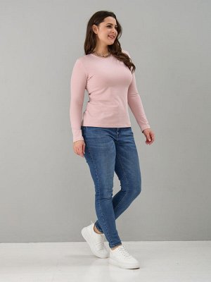 Лонгслив Лонгслив женский базовый выполнен из 95% хлопка с добавлением 5% эластана. Лонгслив с длинным рукавом трендовый элемент женского гардероба, который вы можете сочетать с любой одеждой, с пиджа
