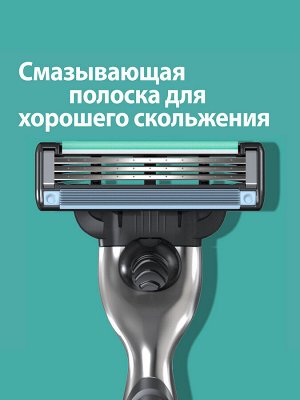 Сменные кассеты для бритья Gillette Mach3, 5 шт