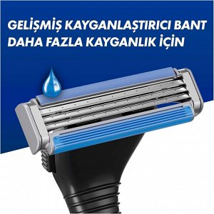 Бритвенный станок Gillette Sensor3 с 6 сменными кассетами