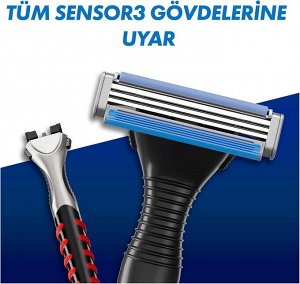 Бритвенный станок Gillette Sensor3 с 6 сменными кассетами