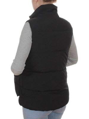 793 BLACK Жилет зимний утепленный женский (150 гр. холлофайбер)