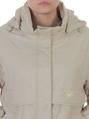 7060 BEIGE  Куртка демисезонная женская (100 гр. холлофайбер)