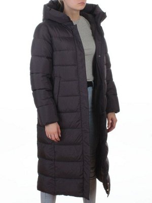 2037 DK. GRAY Пальто зимнее женское (200 гр. холлофайбер)