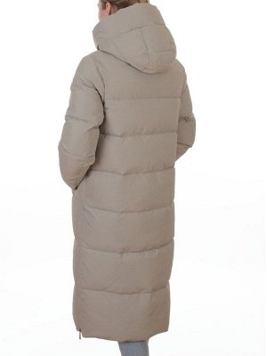 L667 BEIGE Пальто зимнее женское (200 гр. холлофайбер)