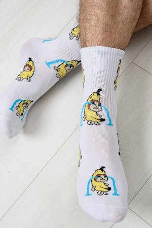 Носки мужские Банана - кот