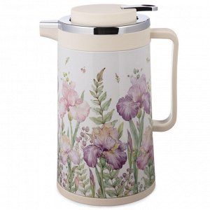 Термос с колбой из стекла 950 мл с клапанной крышкой Irises, 1 шт.