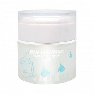 Увлажняющий гиалуроновый крем Elizavecca Aqua Hyaluronic Acid Water Drop Cream
