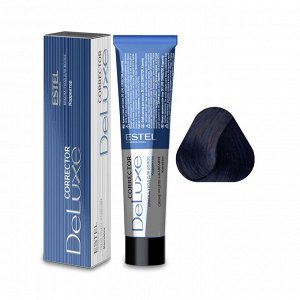 Краска-уход Корректор 0/11 De Luxe Синий