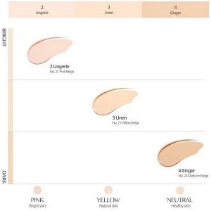 Кушон с влажным сияющим финишем + запаска CLIO Kill Cover High Glow Cushion SPF50+ PA+++ #04 Ginger, 14г+14г