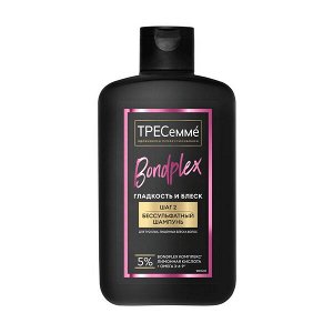 НОВИНКА ! TRESemme ТРЕСеммé Гладкость и блеск шампунь бессульфатный очищение; увлажнение; блеск; 280 мл