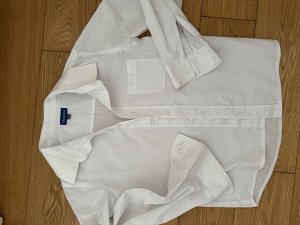 Chessford рубашка 55%хлопок белая