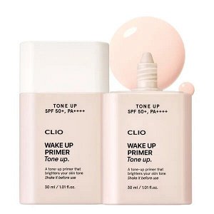 Тонирующий праймер для лица Clio Wake Up Primer Tone Up SPF 50+/PA++++, 30мл