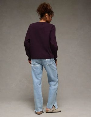 AE Everyday Luxe Long Sleeve T-Shirt