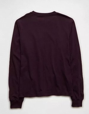 AE Everyday Luxe Long Sleeve T-Shirt